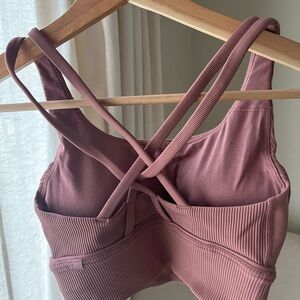 Lululemon Athletica Energy Bra ribbed
